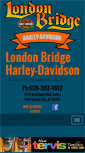 Mobile Screenshot of londonbridgehd.com