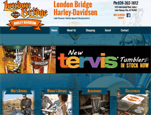 Tablet Screenshot of londonbridgehd.com